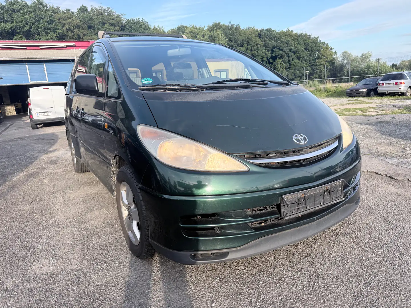 Toyota Previa 2.4i VVT-i 16v L. Luna Airco! EXPORT! Grün - 1