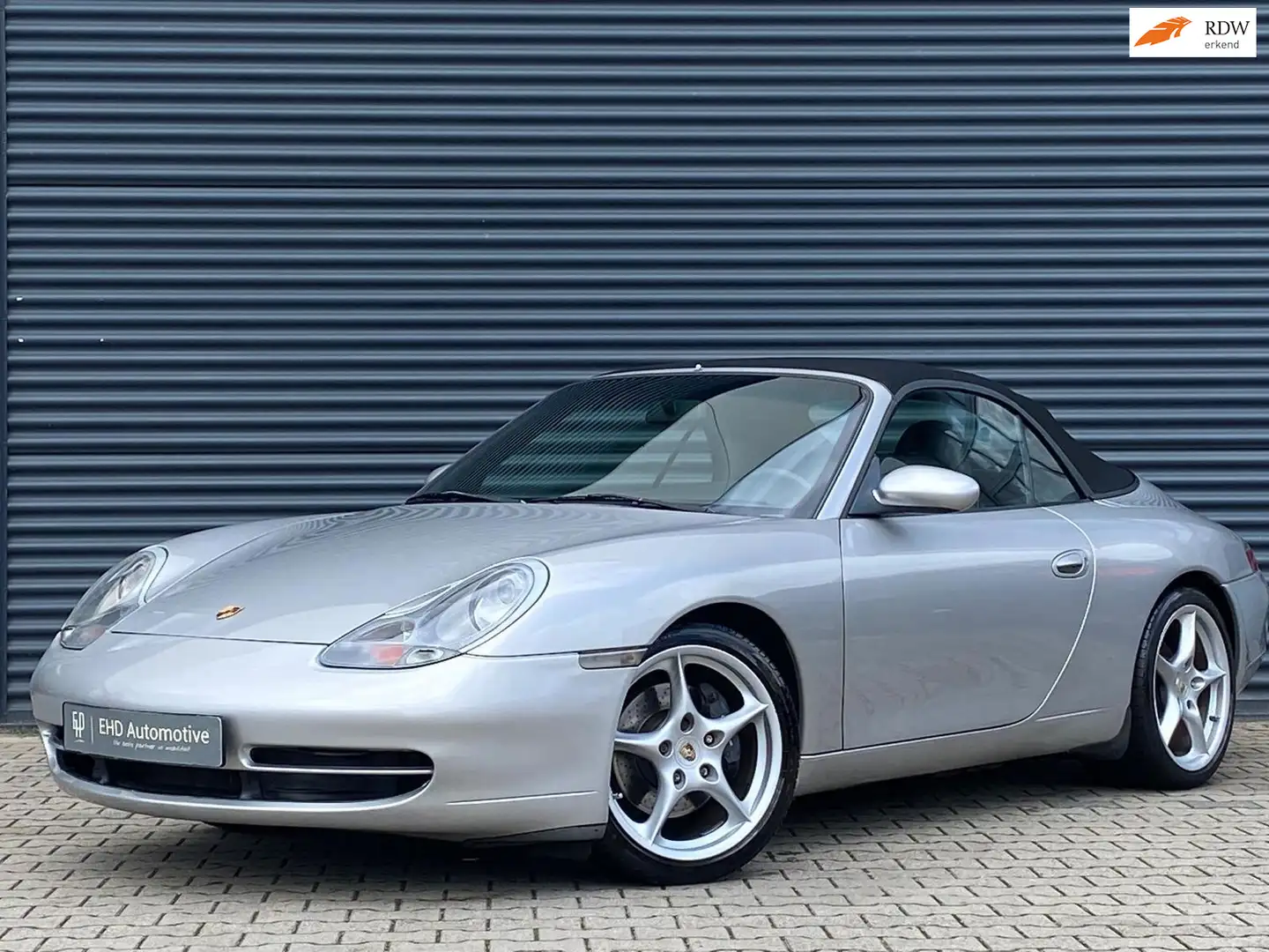 Porsche 911 Cabrio 3.4 Carrera | Clima | Historie | EU-aut Plateado - 1