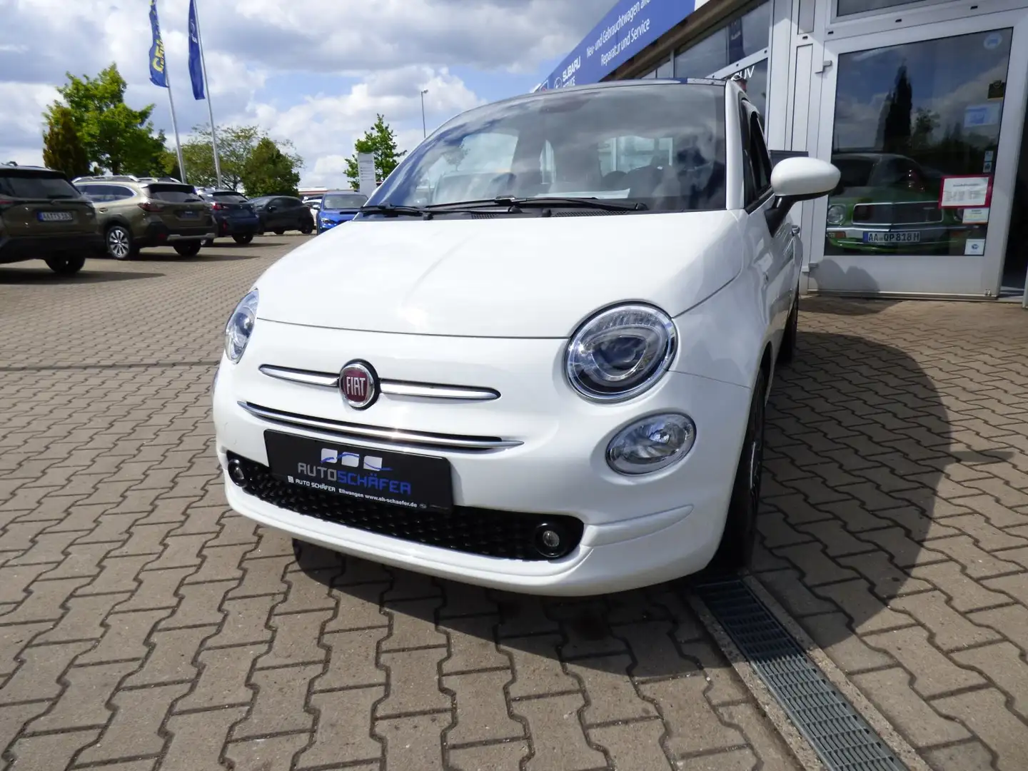 Fiat 500 1.0 Mild Hybrid Launch Edition (EURO 6d) Blanc - 2