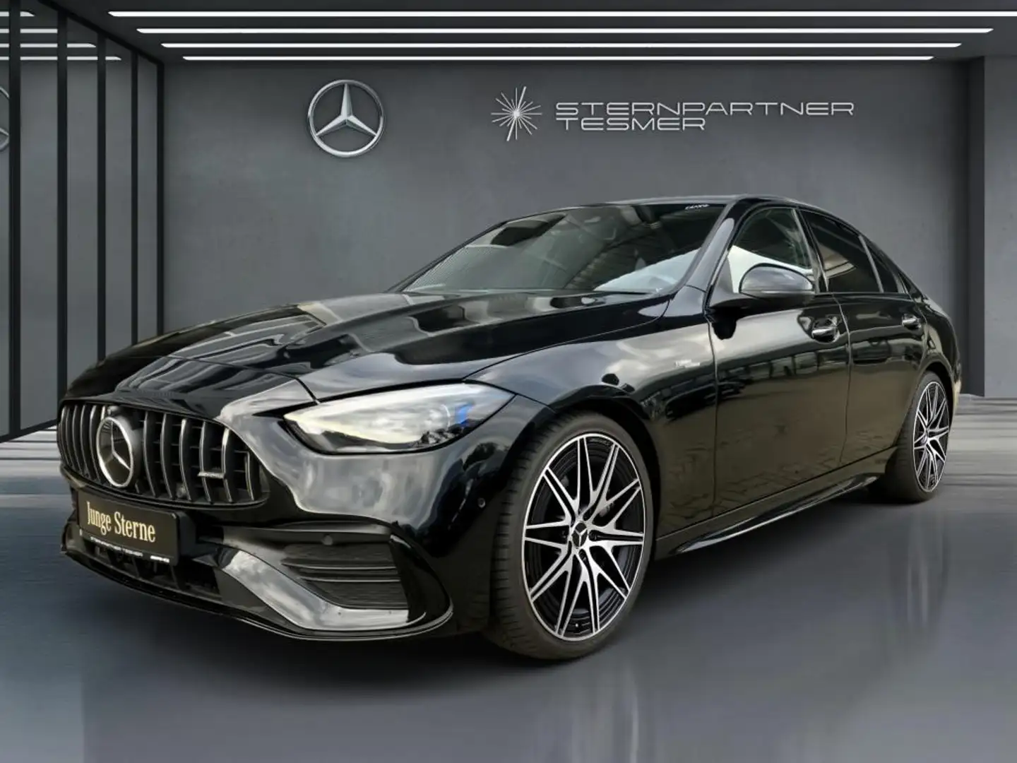 Mercedes-Benz C 43 AMG AMG C 43 4M 360°Distr-HuD-Pano-DriversP-3DSound Nero - 2