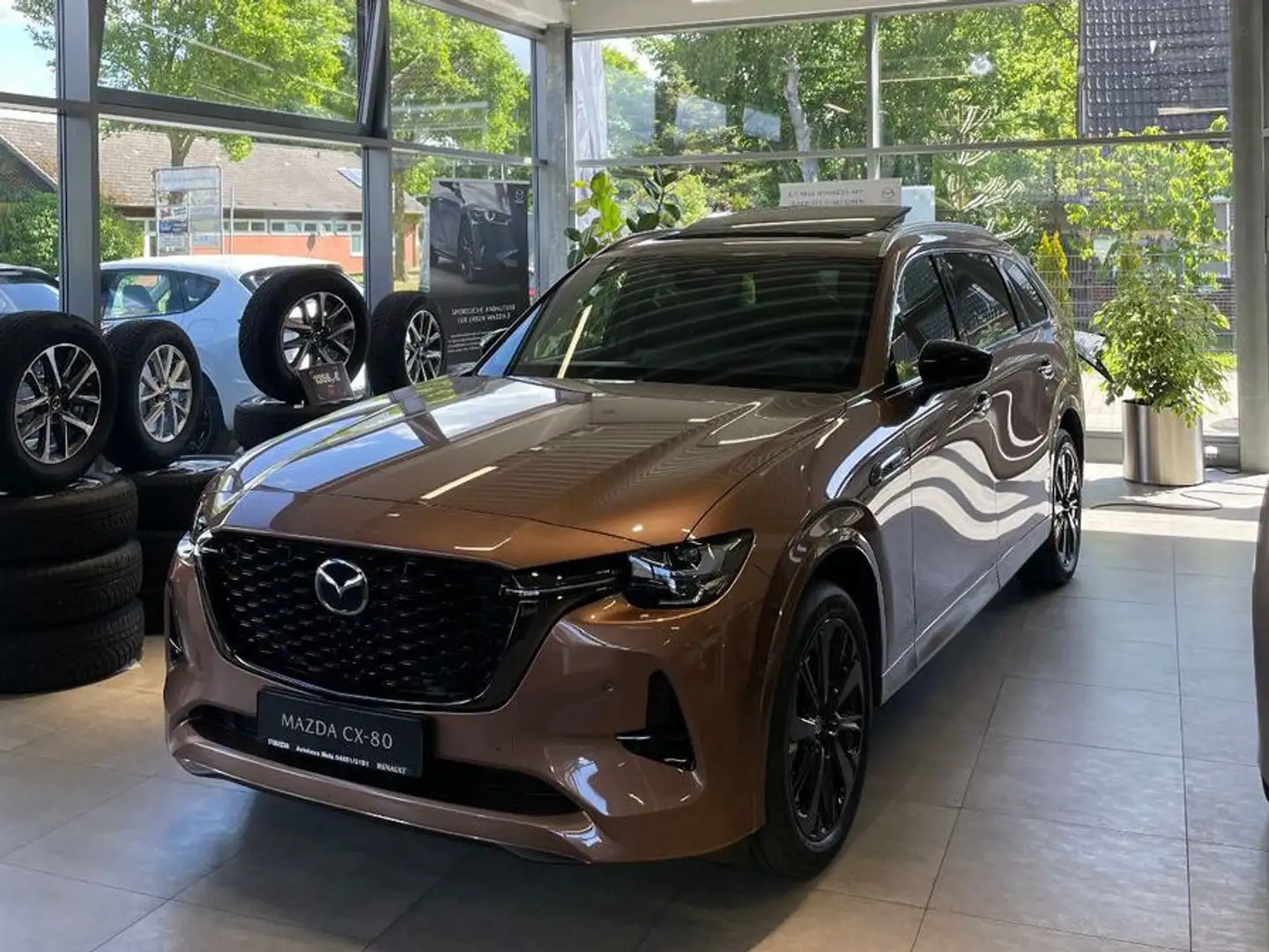 Mazda CX-80 CX 80 5WGN 3.3L e-SKYACTIV D 254ps 8AT AWD Barna - 1