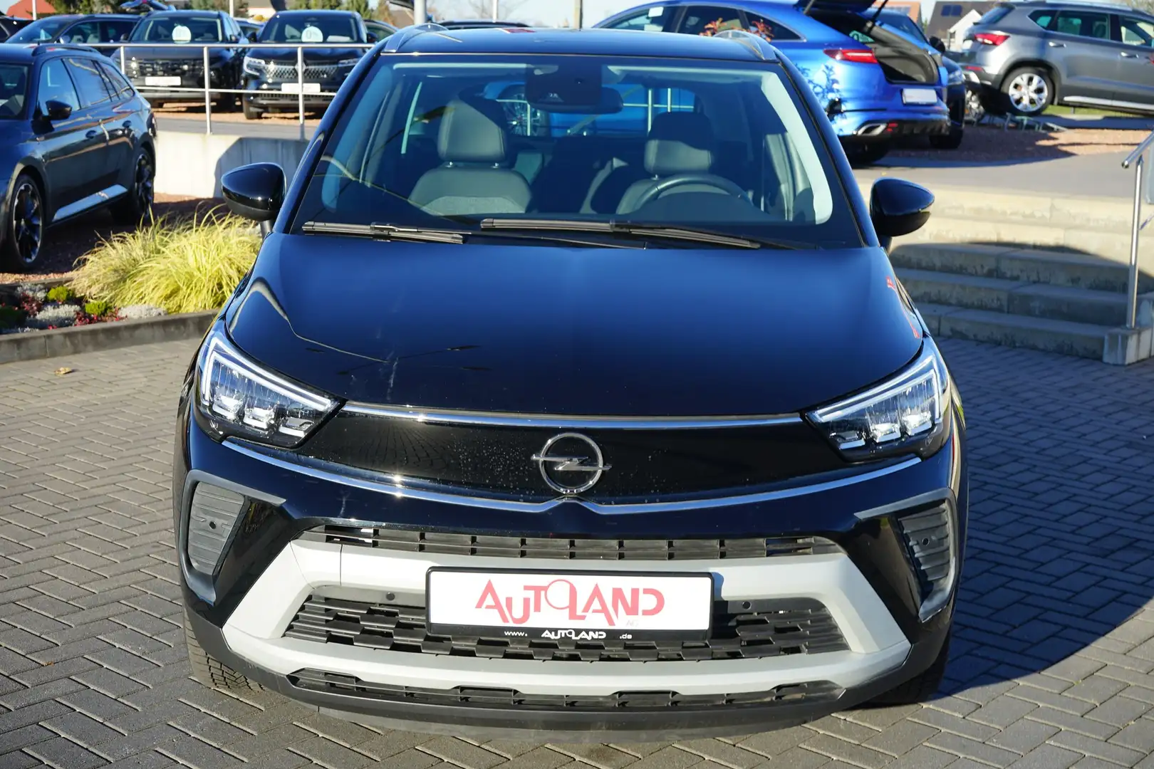 Opel Crossland 1.2 Elegance LED Navi Kamera Teilleder Schwarz - 2