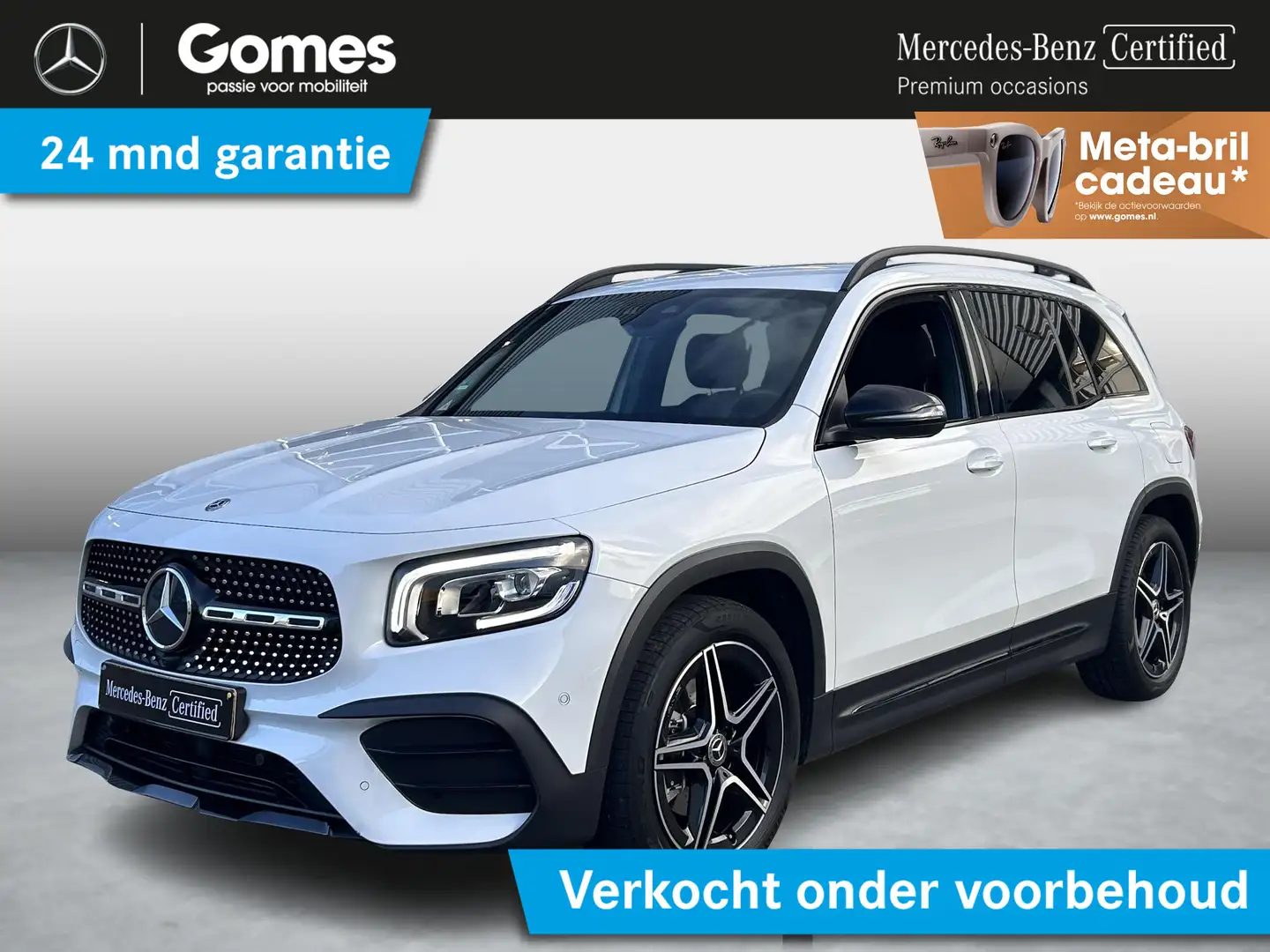 Mercedes-Benz GLB 200 Business Solution AMG | Stoelverwarming | Sfeerver Wit - 1
