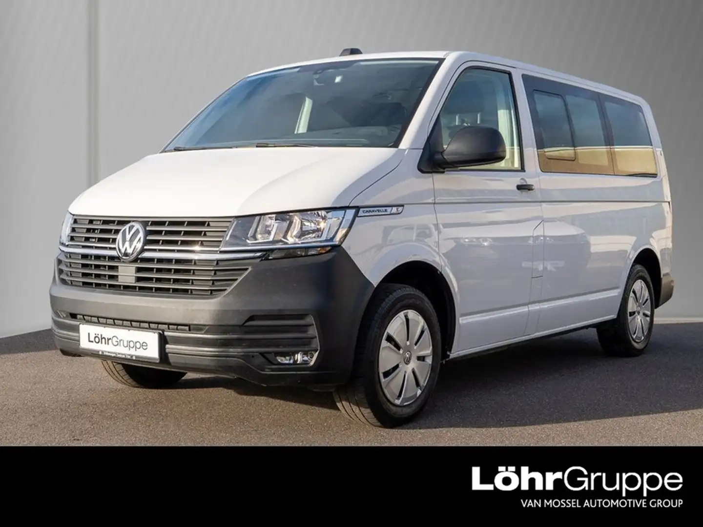 Volkswagen T6 Caravelle T6 Caravelle 2.0 TDI DSG T6.1Trendline Klima Weiß - 1