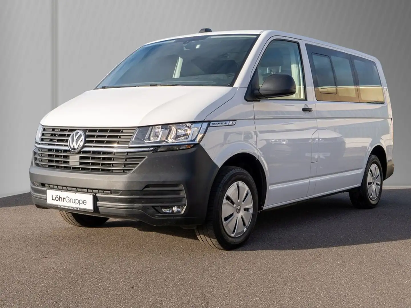 Volkswagen T6 Caravelle T6 Caravelle 2.0 TDI DSG T6.1Trendline Klima Weiß - 2