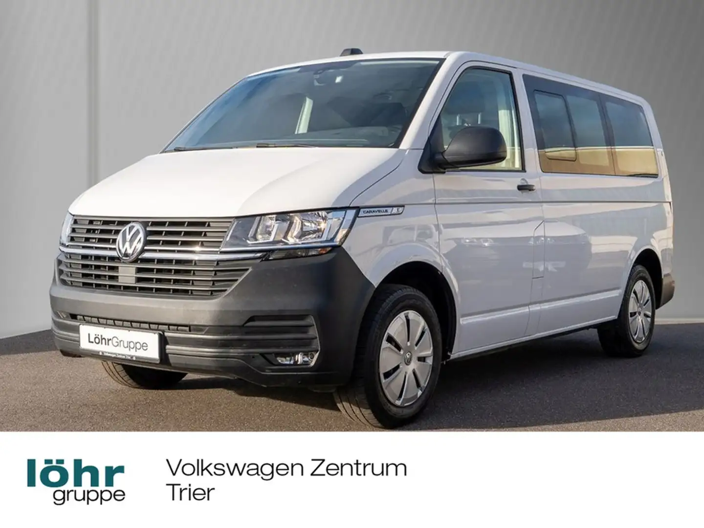 Volkswagen T6 Caravelle T6 Caravelle 2.0 TDI DSG T6.1Trendline Klima Weiß - 1