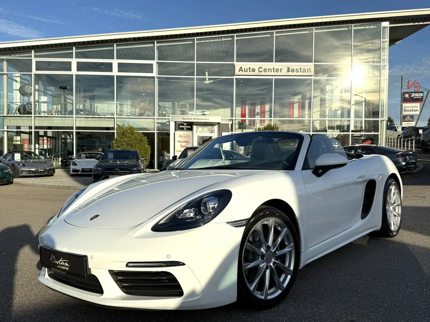 Porsche Boxster SPORT-AUSPUFFANLAGE/NAVI/PDC/1.HAND Weiß - 2
