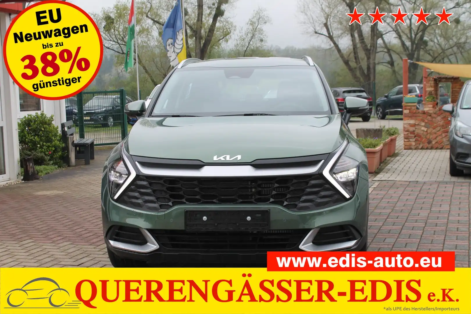 Kia Sportage 1.6 T-GDI 6-G M "Urban"*NAVI*Klima*KAM*SHZ*LKH*... Verde - 1