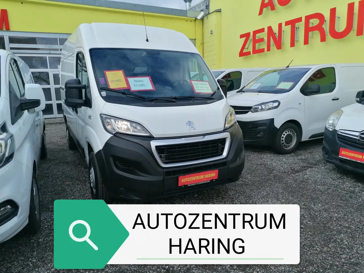 Peugeot Boxer L2H2, NETTO 14.000€ PICKERL 03/2025! Weiß - 1