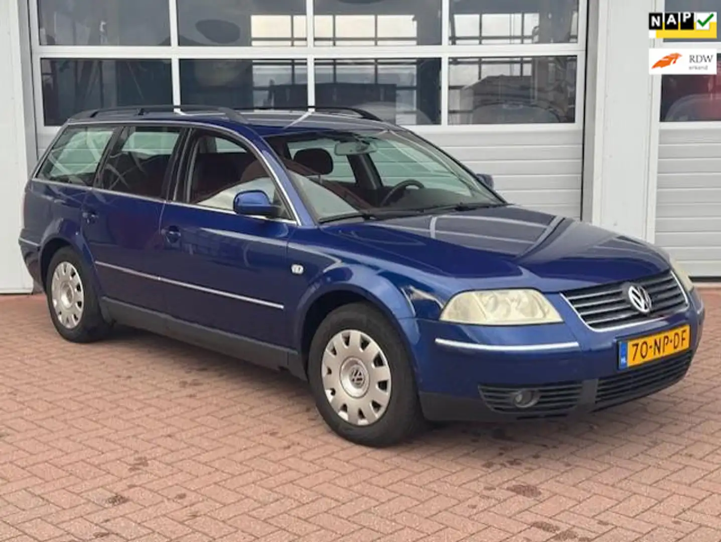 Volkswagen Passat Variant 1.9 TDI H5 Arctic -Climate -Cruise Bleu - 1