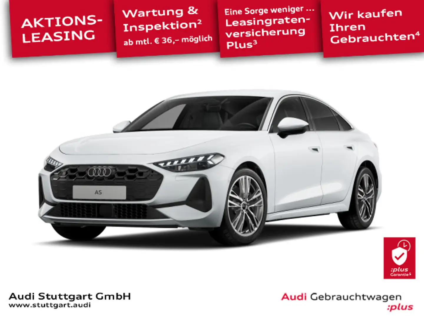 Audi A5 TFSI quattro s tronic Weiß - 1