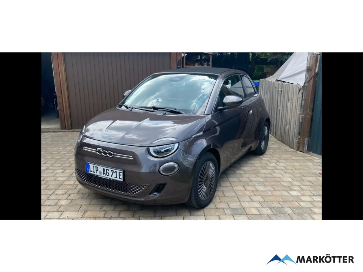Fiat 500e Icon Navi/RFK/PDC/Faltdach/SHZ/Totwi Grau - 1