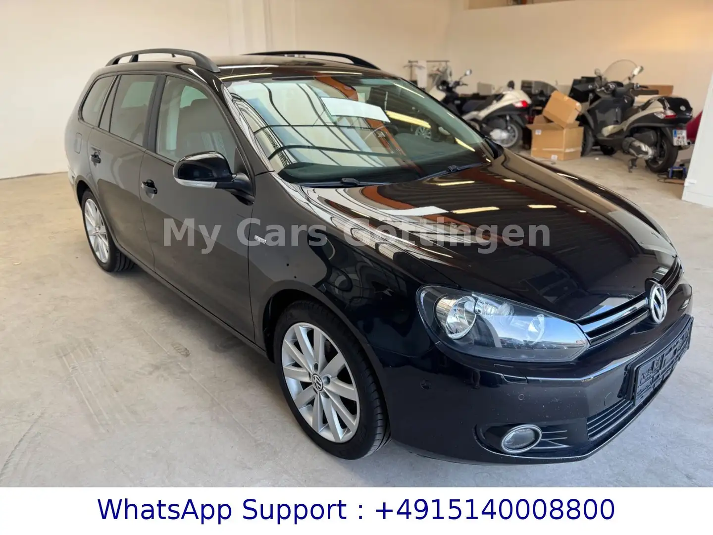 Volkswagen Golf VI Variant Match BlueMotion Zwart - 2
