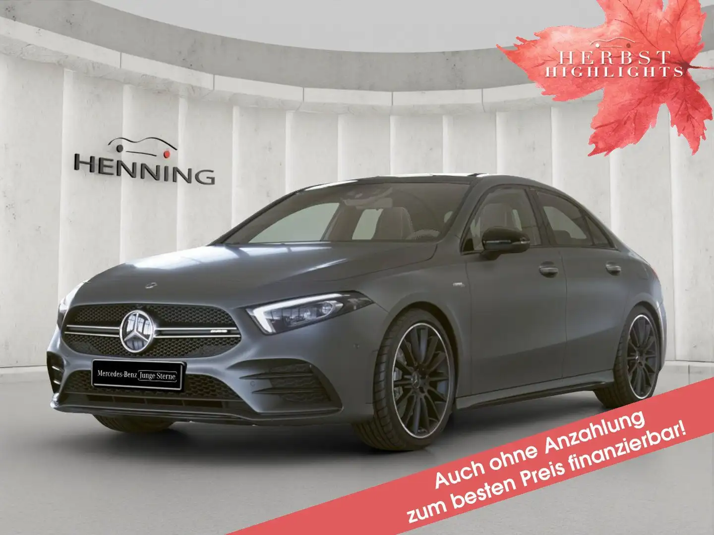 Mercedes-Benz A 35 AMG Mercedes-AMG A 35 4M Limo Pano 360 Night Perform Gris - 1
