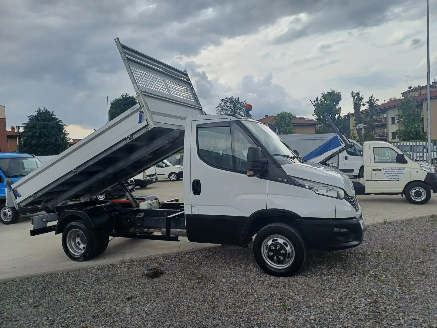 Iveco Daily 35C14 RIBALTABILE Blanc - 1