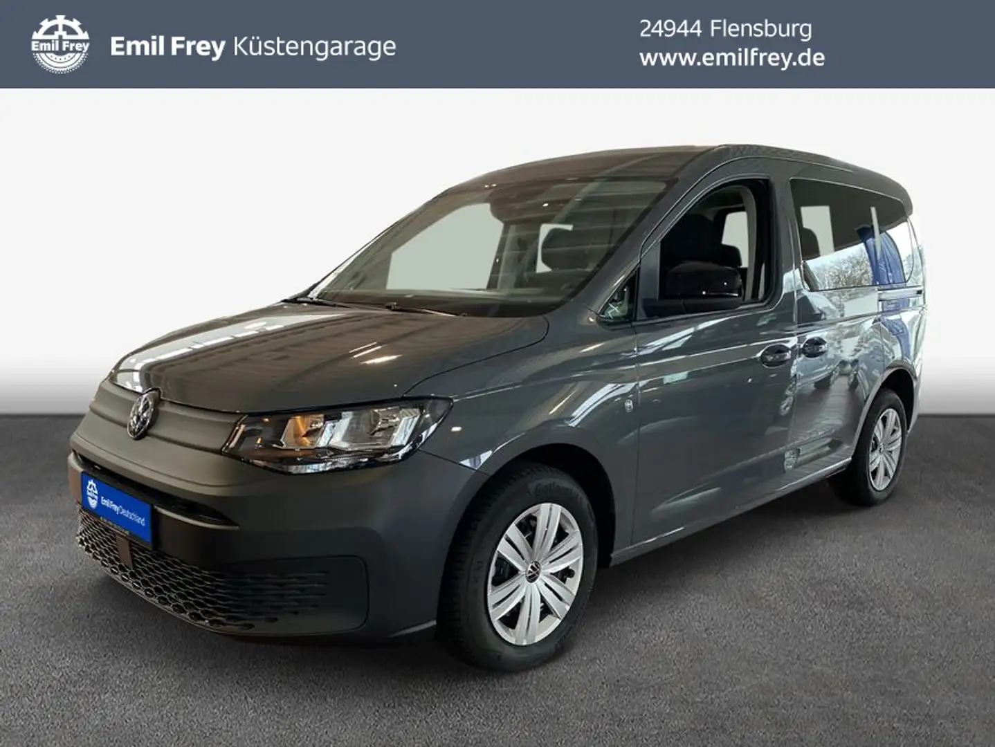 Volkswagen Caddy 5-Sitzer 1,5 TSI, Klima, GJR, MFL, PDC Gris - 1