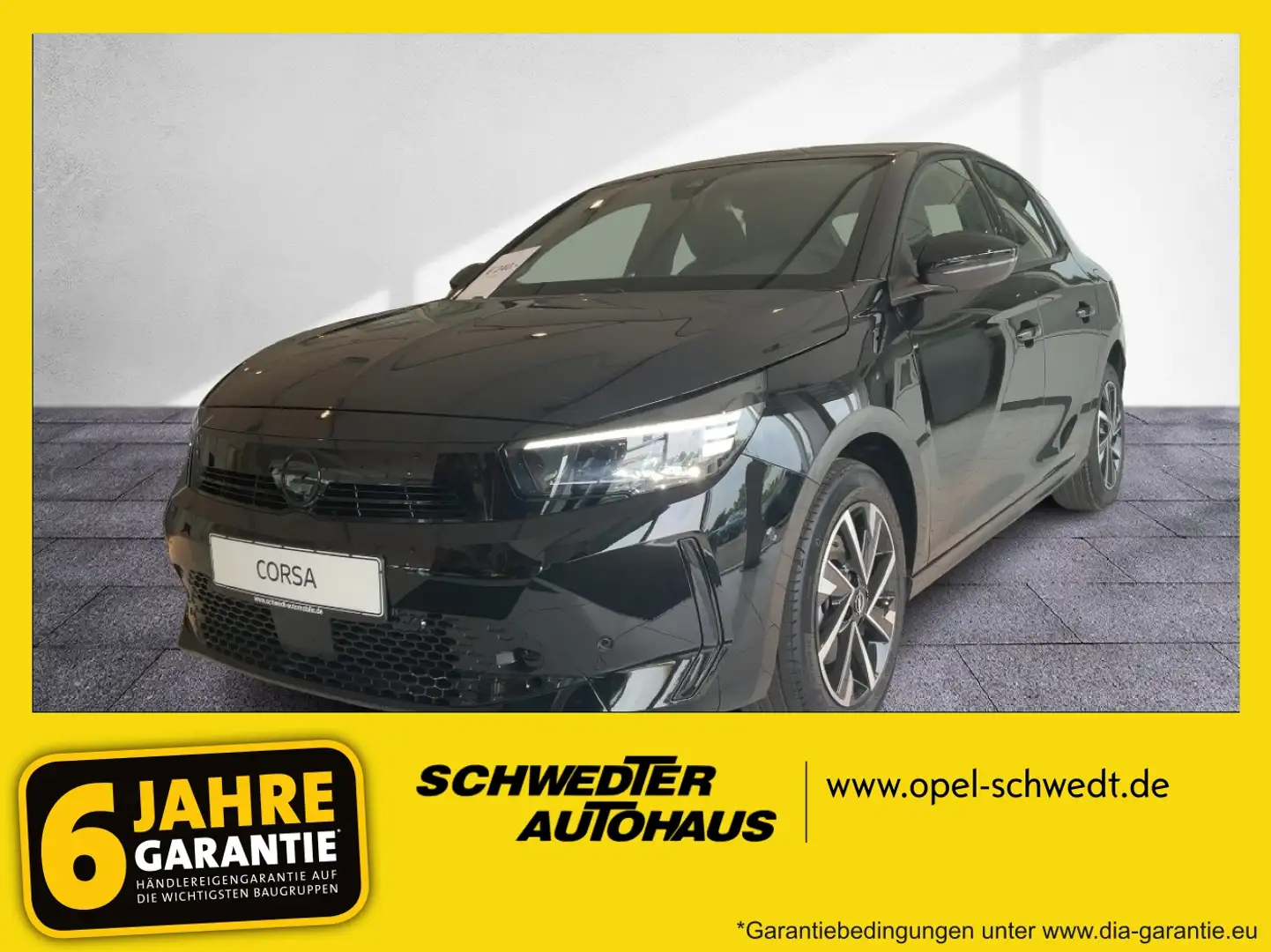 Opel Corsa F 1.2 Turbo GS LED+SHZ+Fernlichtass.+DAB Schwarz - 1