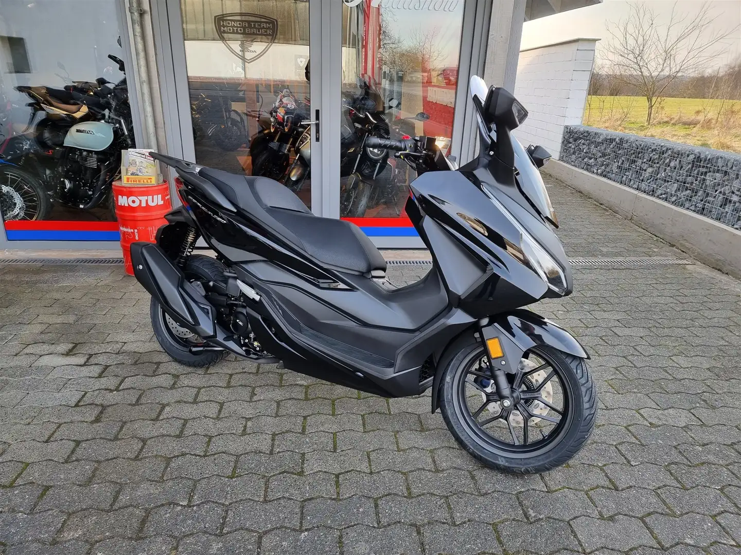 Honda Forza 350 Neufahrzeug auf Lager Negro - 1