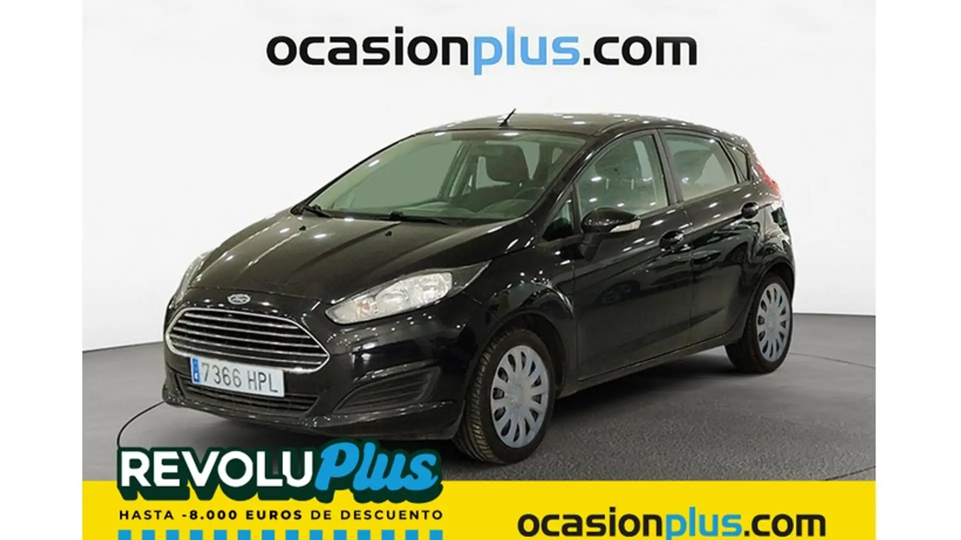 Ford Fiesta 1.25 Trend 82 Zwart - 1