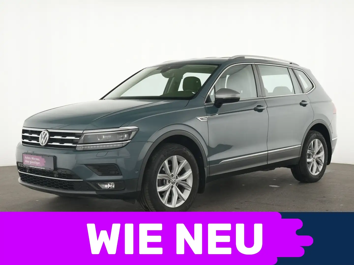 Volkswagen Tiguan Allspace Highline Navi|CarPlay|Kamera|LED Modrá - 1