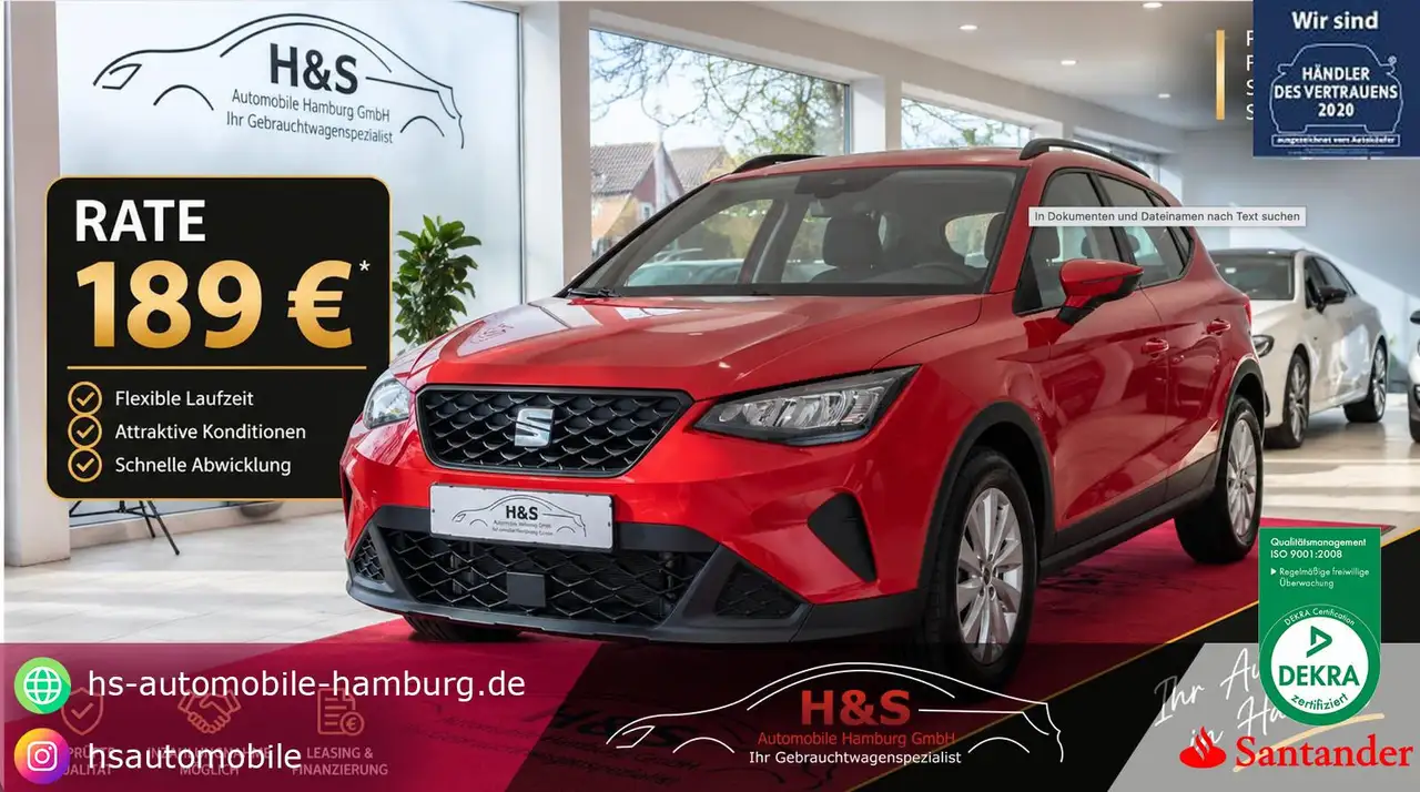 SEAT Arona Style 1.0 TSI *Sitzheizung*Carplay-Navi