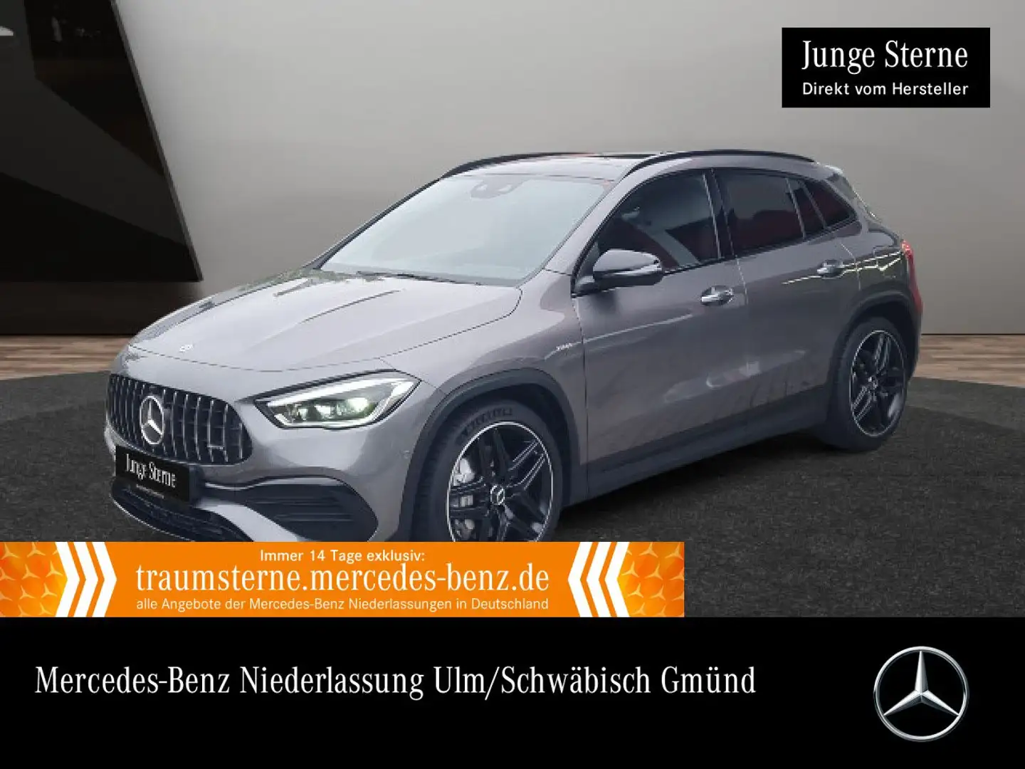 Mercedes-Benz GLA 35 AMG GLA 35 4M AMG+PANO+AHK+MULTIBEAM+KAMERA+TOTW+8G Grau - 1