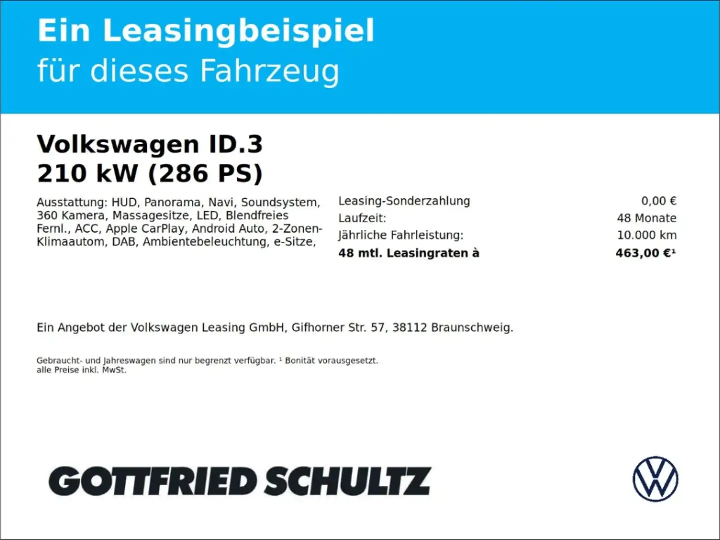 Volkswagen ID.3 GTX Pano*Matrix*Head-Up*HUD Panorama Navi Soundsys Plateado - 2