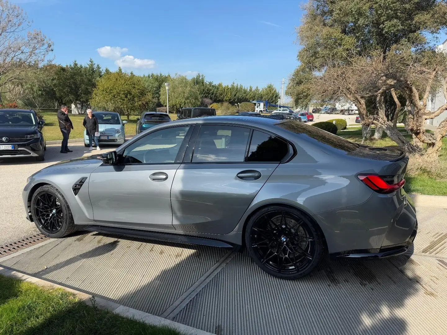 BMW M3 M3 G80 2023 Berlina 3.0 Competition M xdrive auto Grigio - 2