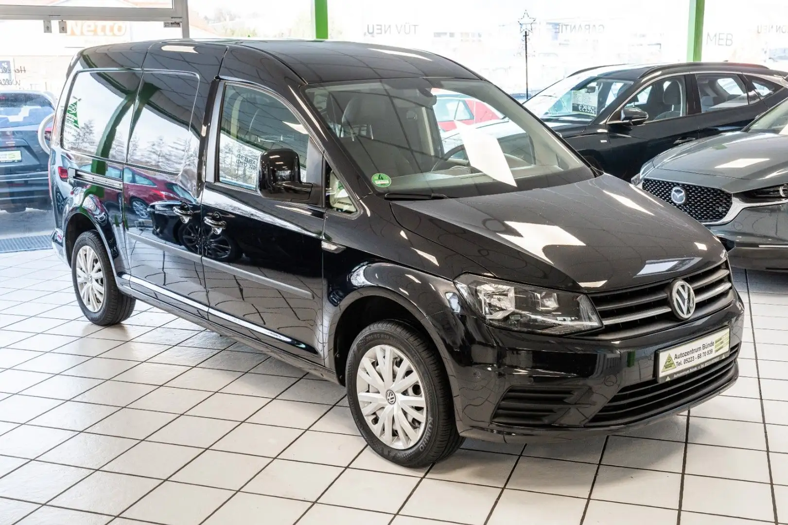Volkswagen Caddy Maxi Kasten 2.0 TDI Diesel Klima 150 PS Noir - 1
