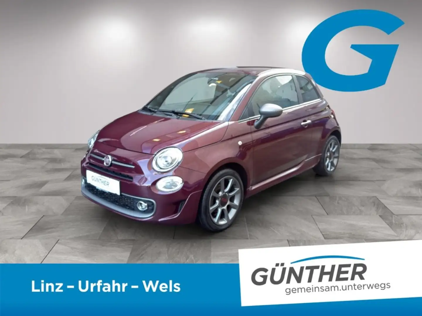 Fiat 500 0,9 TwinAir Turbo 85 500S Rot - 1