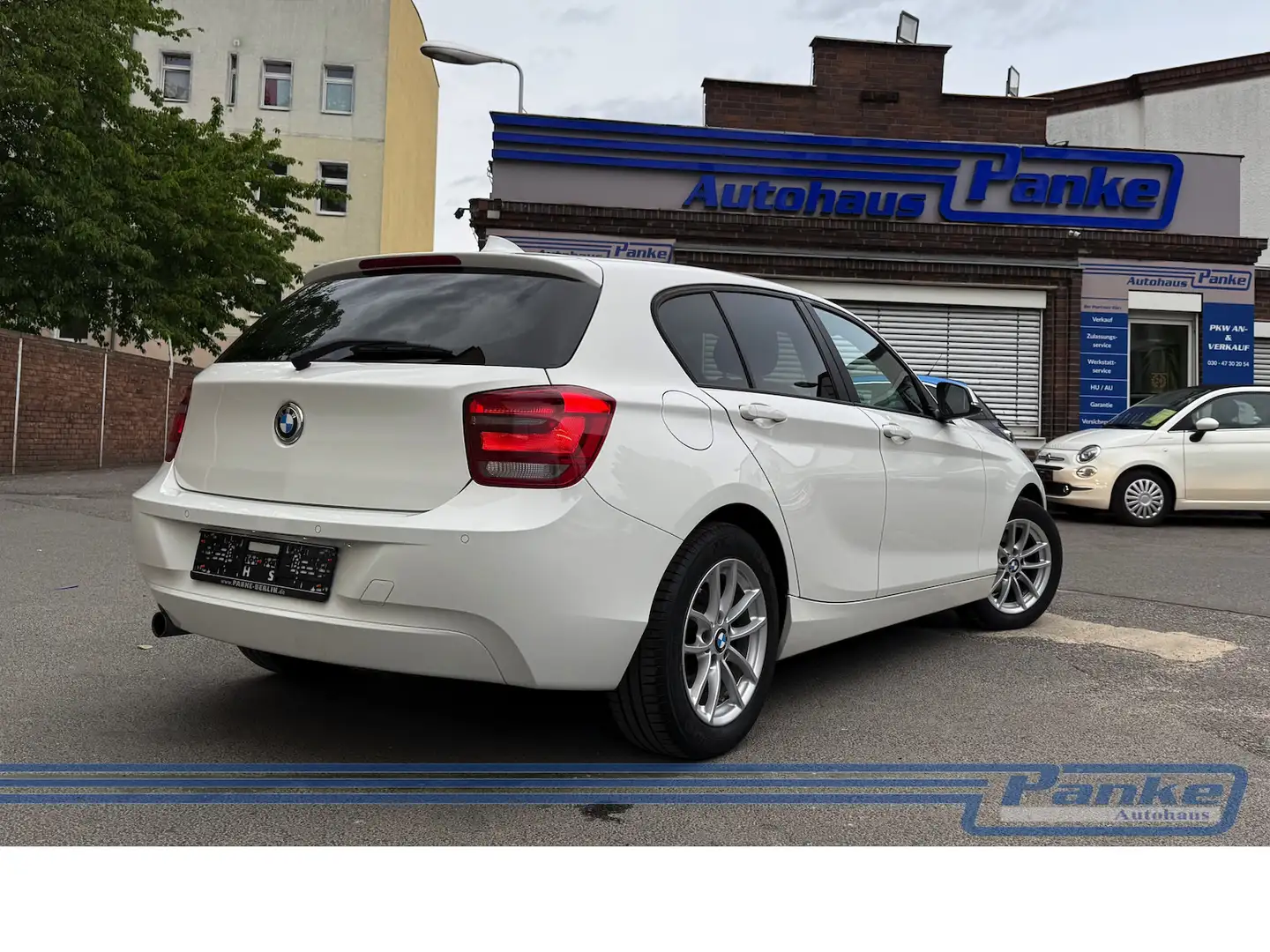 BMW 116 116d Advantage Plus 5-trg Navi-Start/Stop Weiß - 2