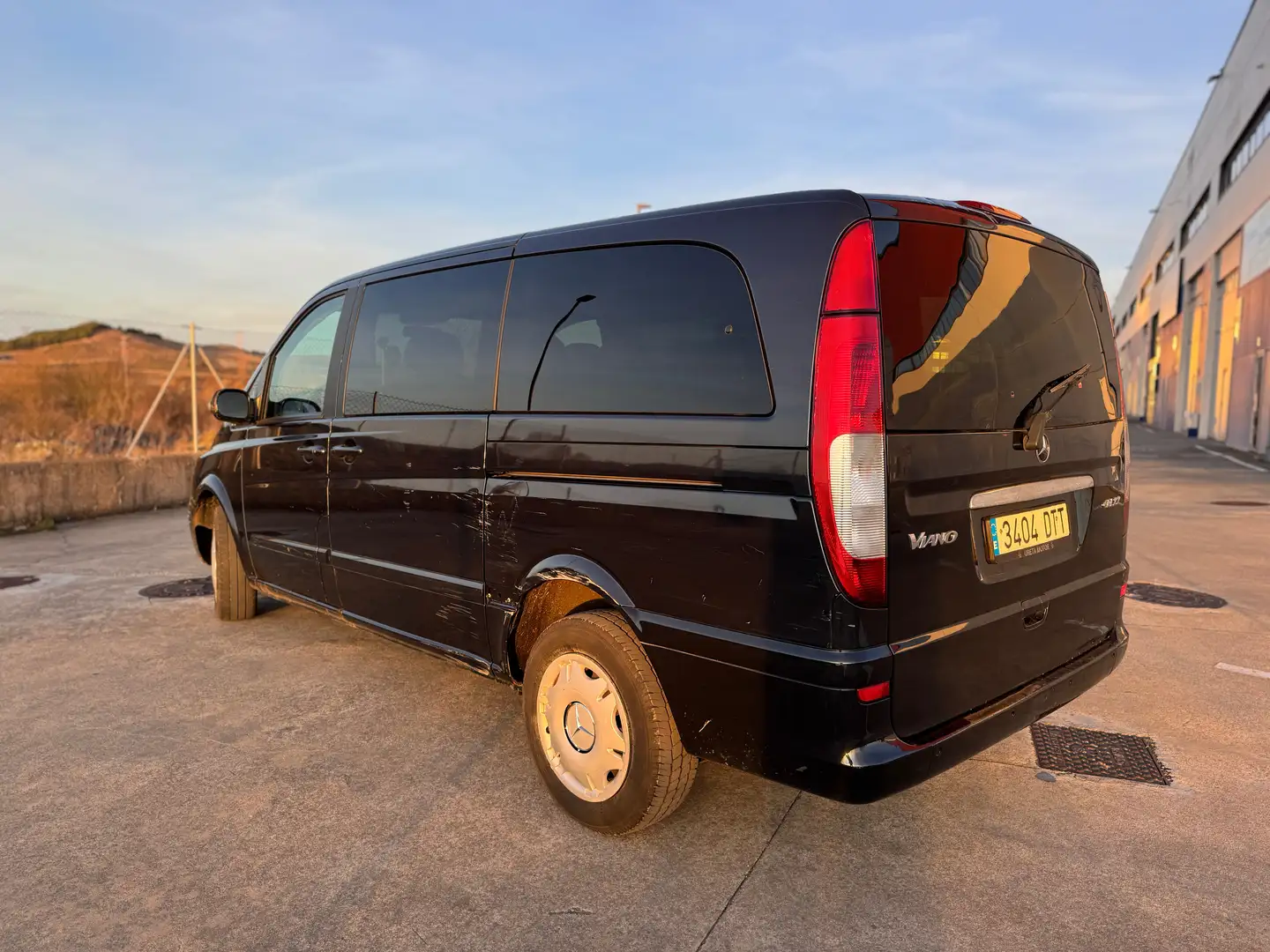 Mercedes-Benz Viano Viano 2.2CDI Ambiente Larga Ambiente Negro - 2