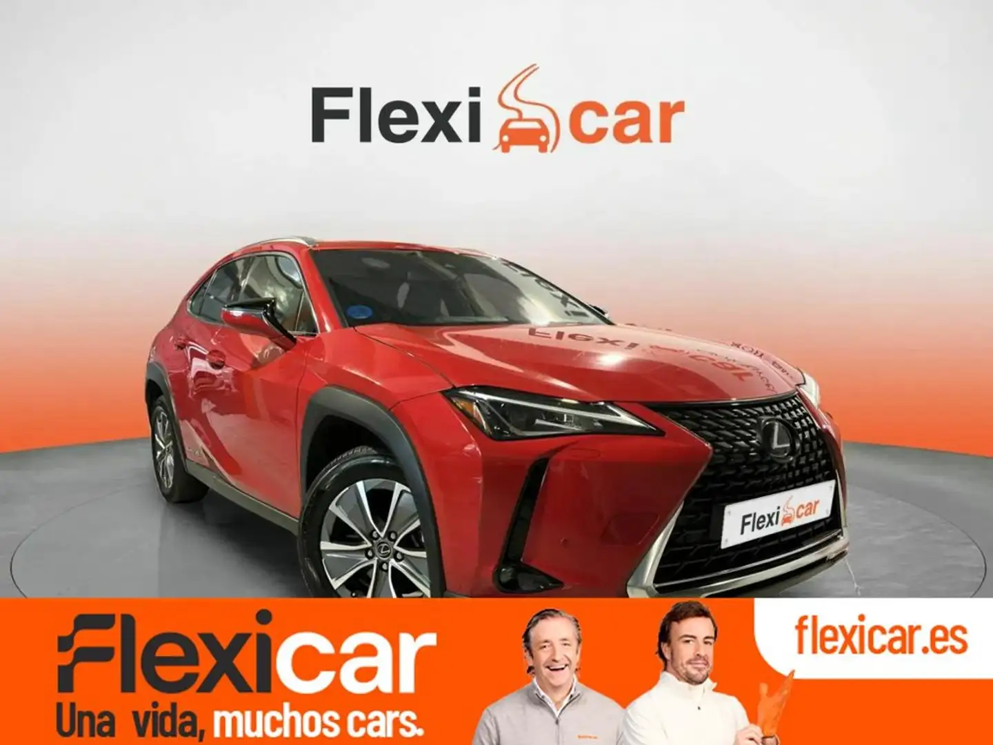 Lexus UX 300e Luxury Rojo - 1