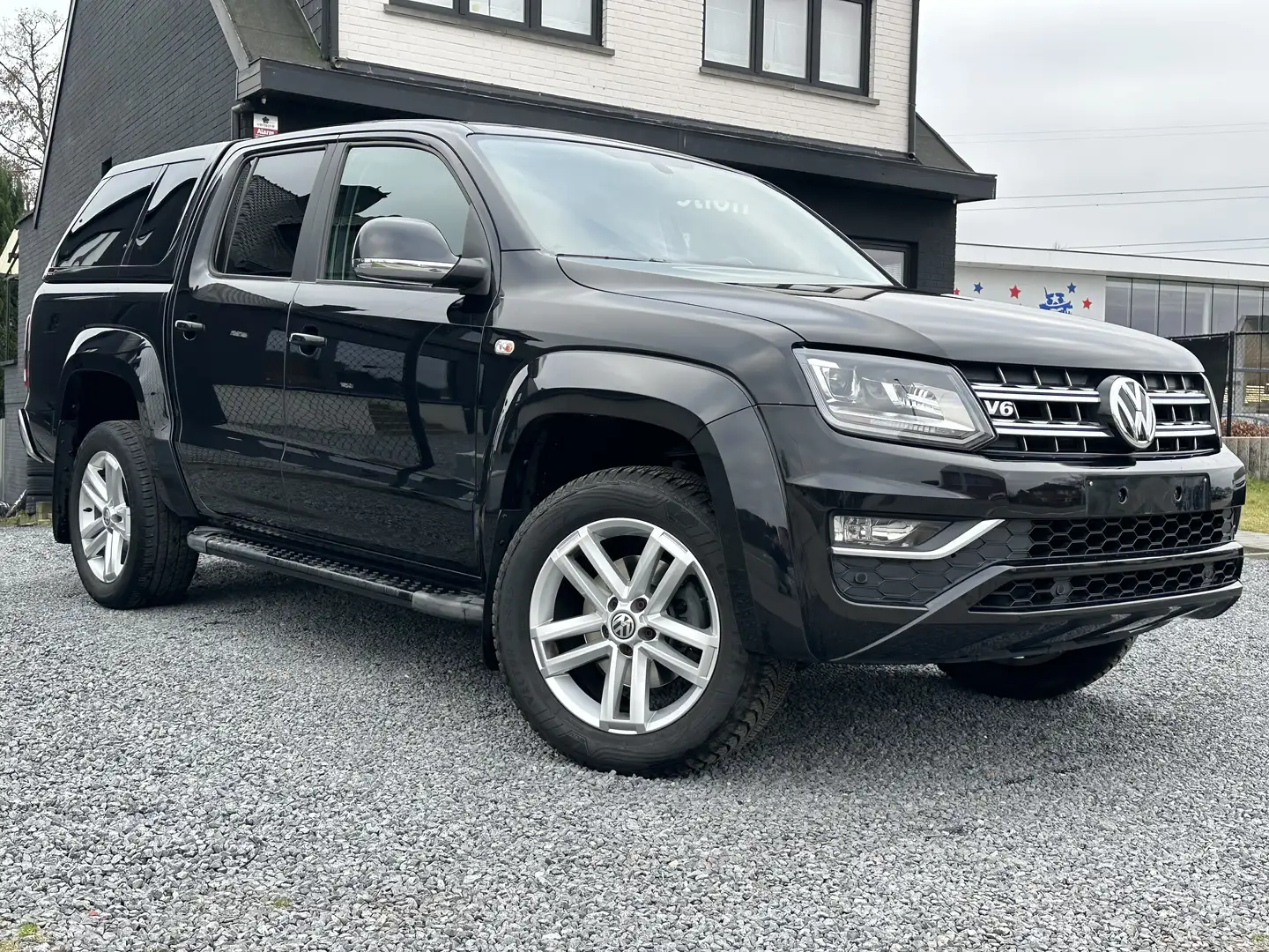 Volkswagen Amarok 3.0 V6 TDi 4Motion *1st eig*Apple carpl*Leder* Schwarz - 1
