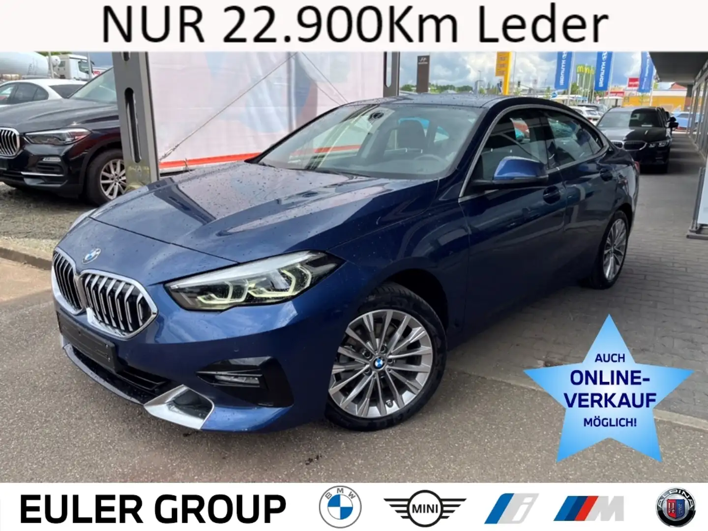 BMW 218 Gran Coupe i Luxury Line 17'' Leder SportLenk Digi Blue - 1