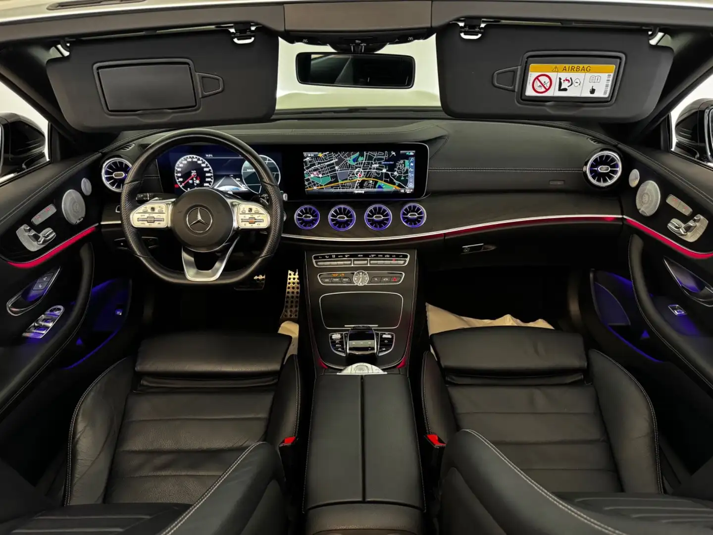 Mercedes-Benz E 400 d 4Matic AMG-Line|360°|MEM|BURME|WIDESCREEN Blanc - 2