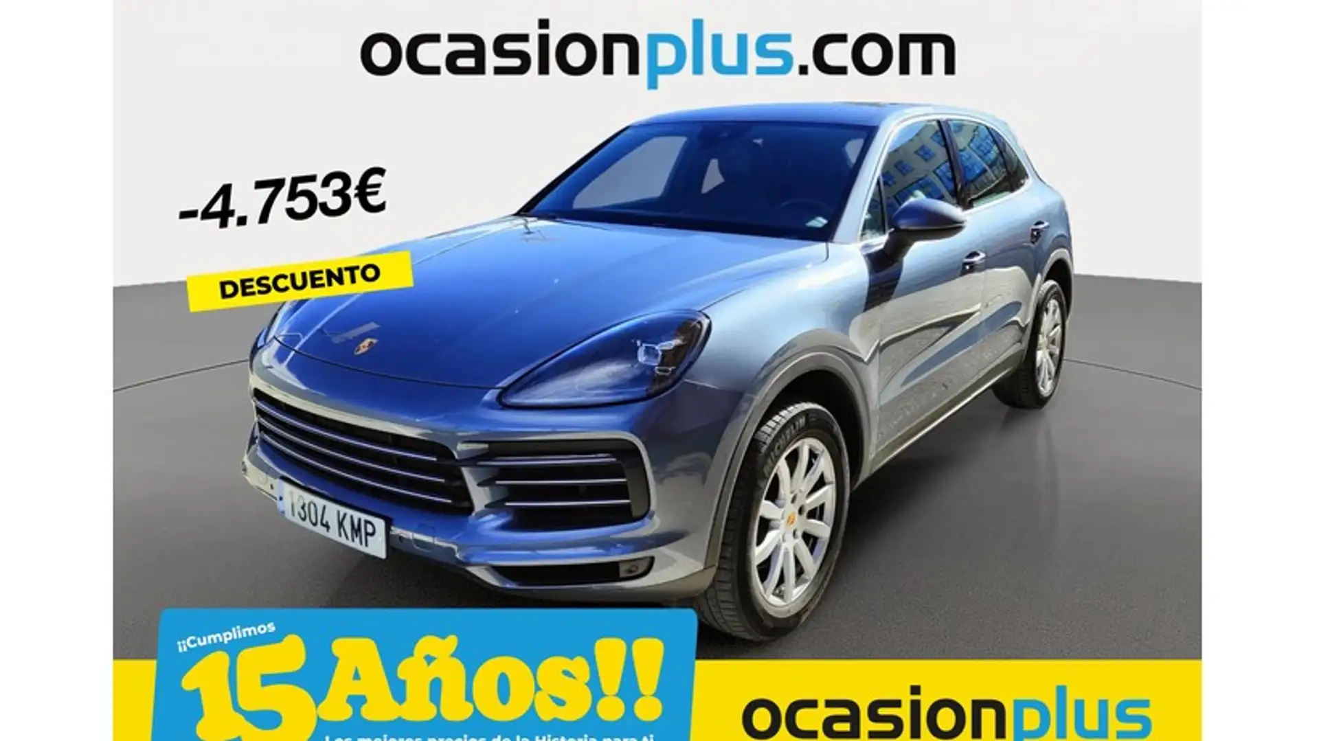 Porsche Cayenne Aut. Bleu - 1