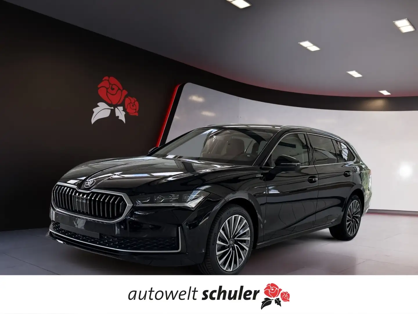 Skoda Superb Combi 2.0 TDI 142kW 4x4 L&K NAVI AHK LED Schwarz - 1