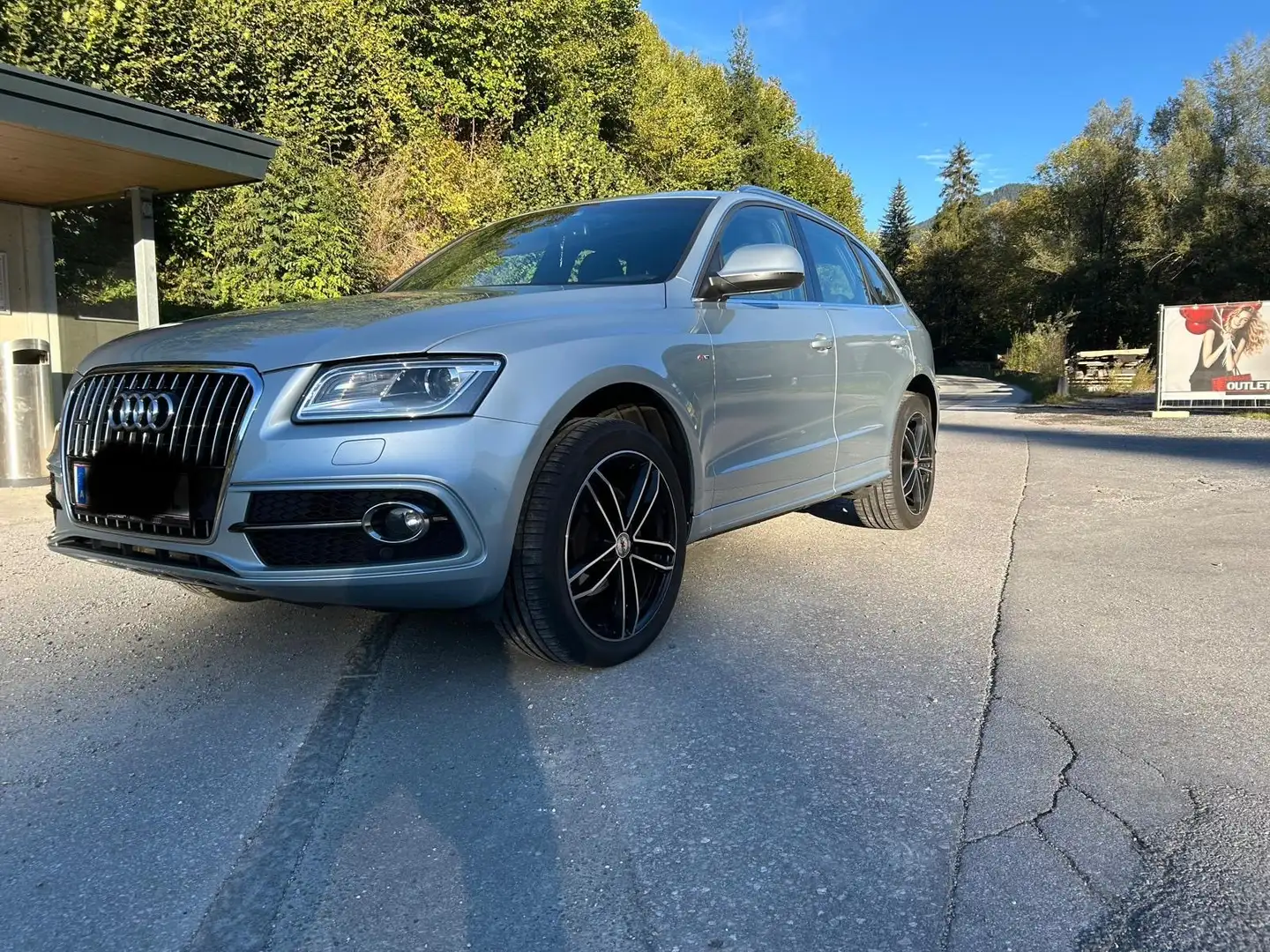 Audi Q5 Q5 2,0 TDI quattro Sport DPF S-tronic Sport Silber - 1