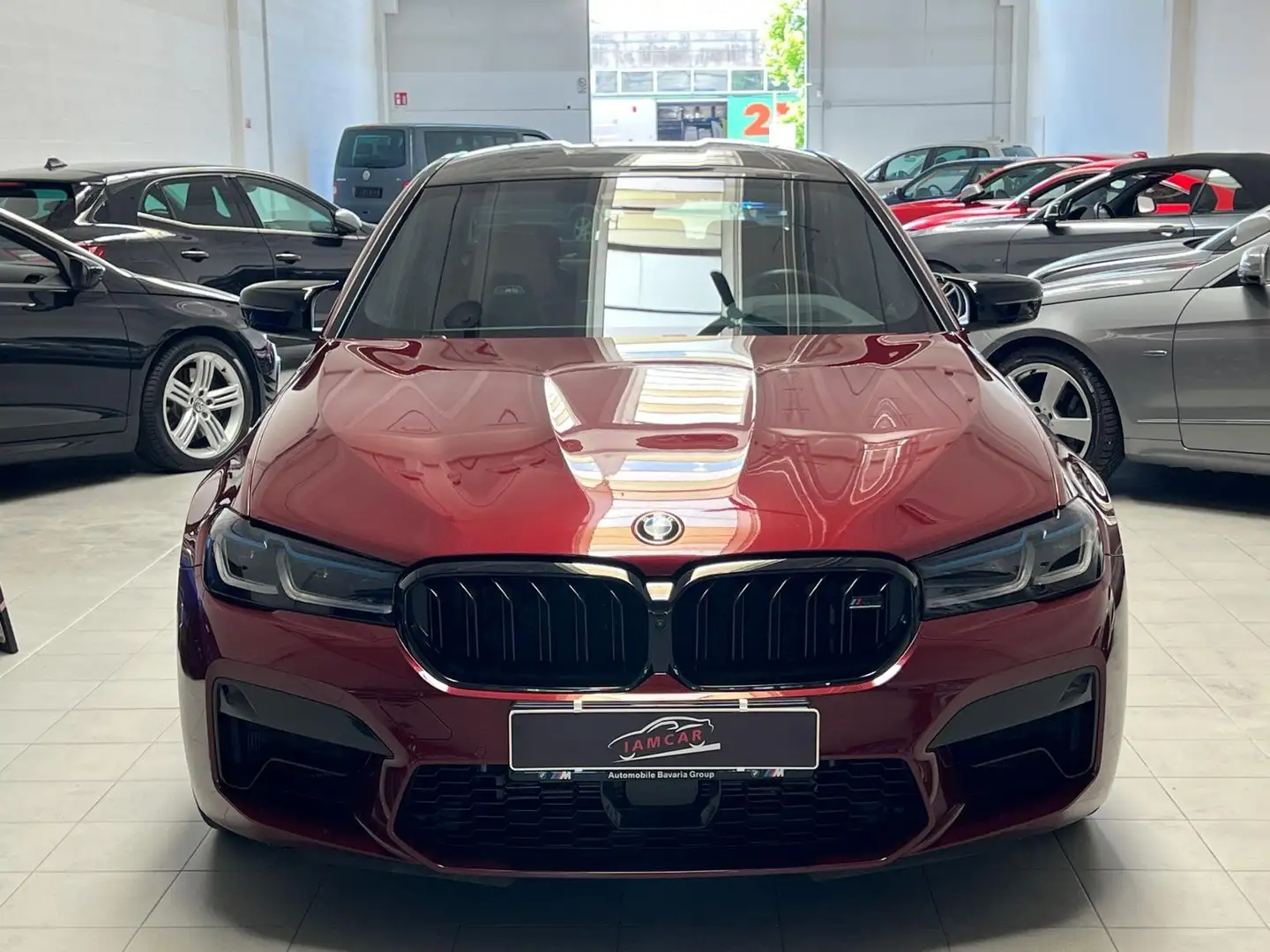 BMW M5 M5 4.4 V8 Competition auto Rosso - 2