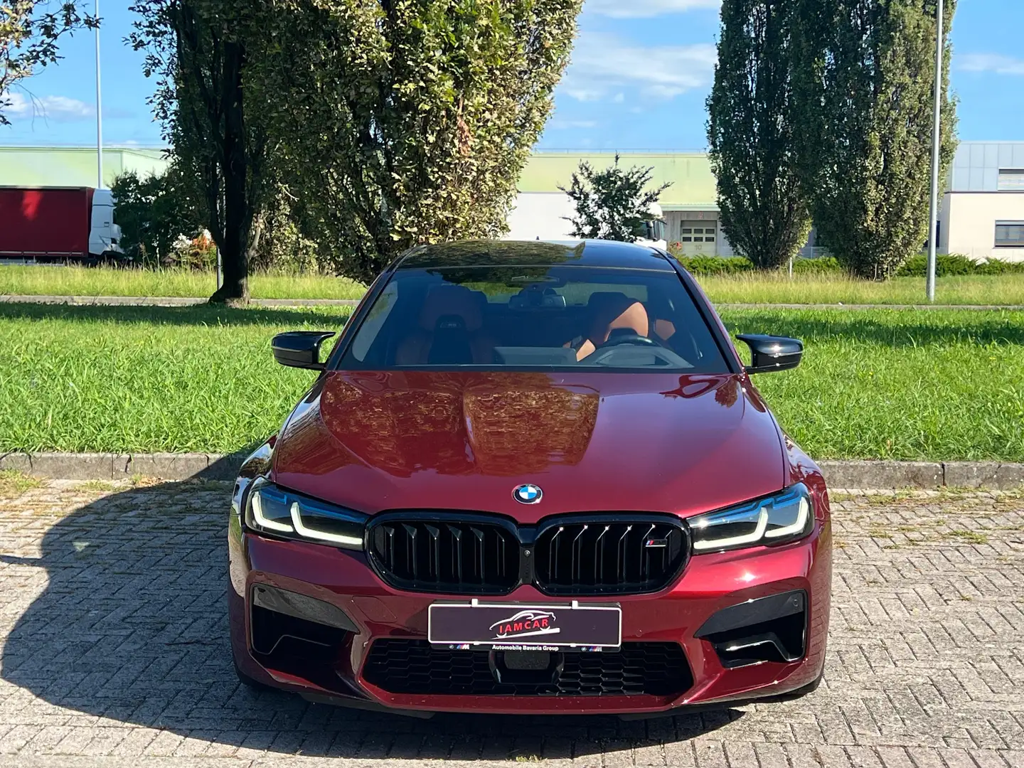 BMW M5 M5 4.4 V8 Competition auto Rosso - 2