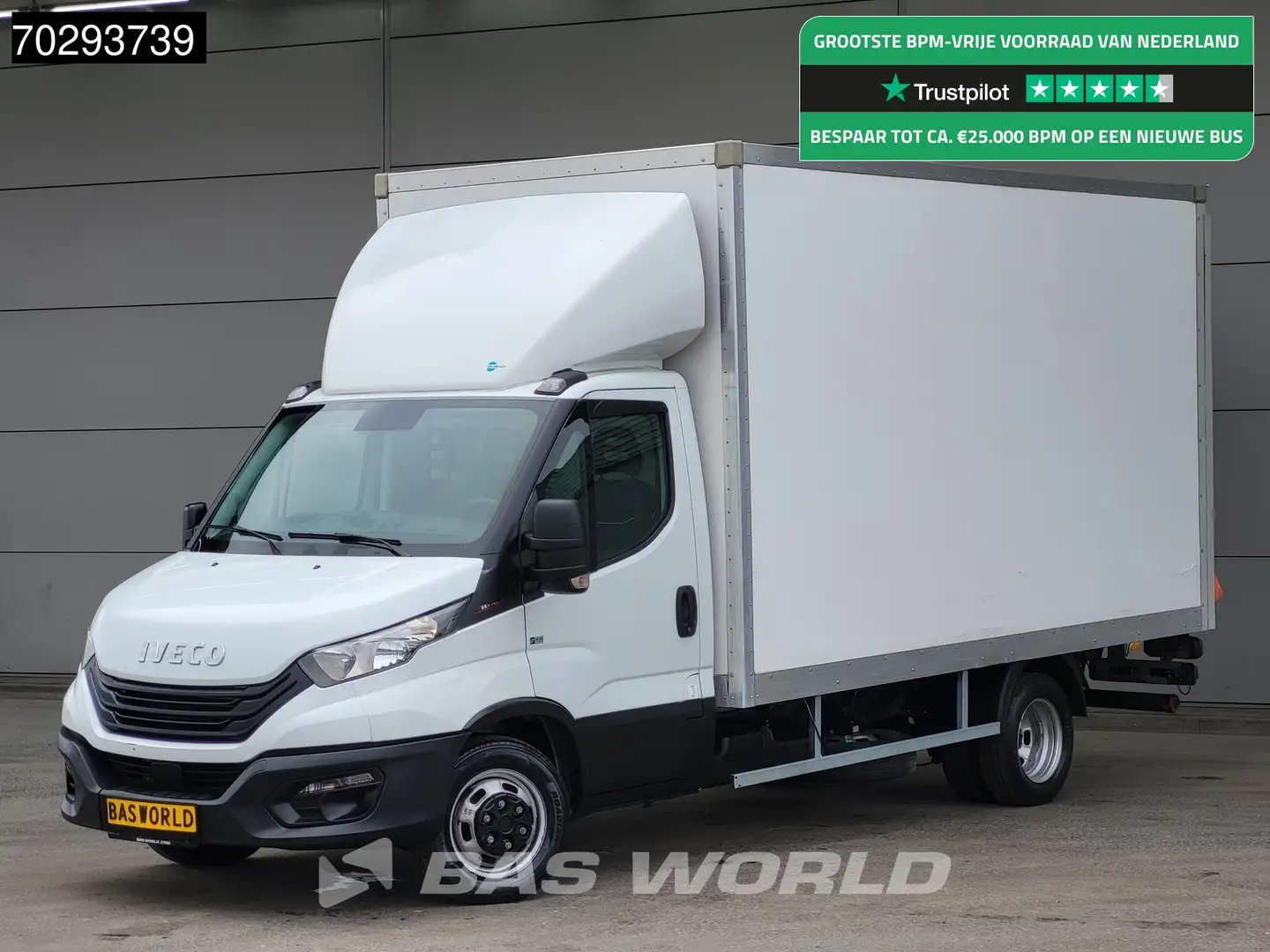 Iveco Daily 35C16 3.0L Laadklep Dubbellucht Bakwagen 160PK Air Wit - 1
