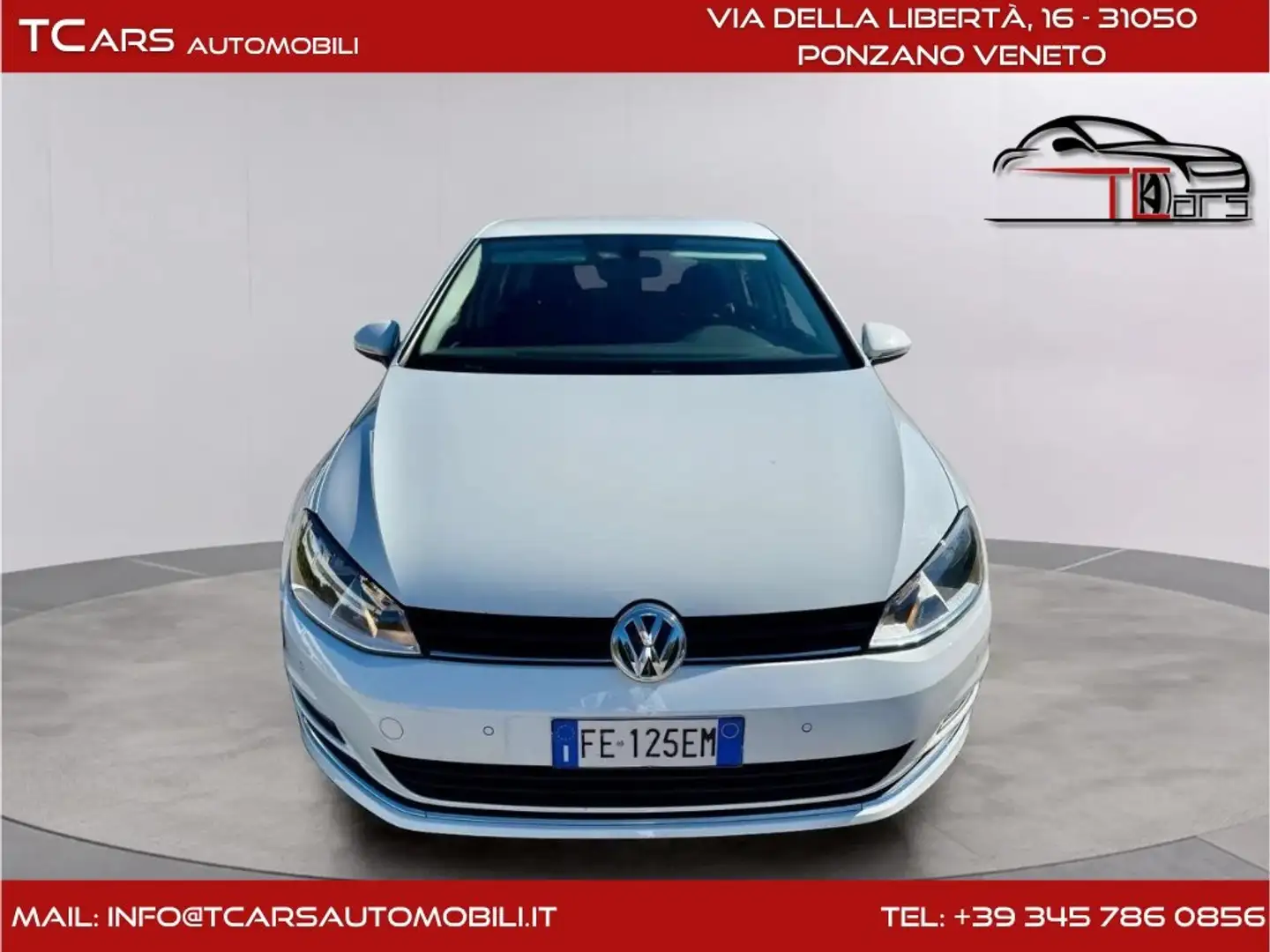 Volkswagen Golf 1.6 HIGHLINE DSG - KM CERTIF - GARANZIA 3 ANNI Blanc - 2