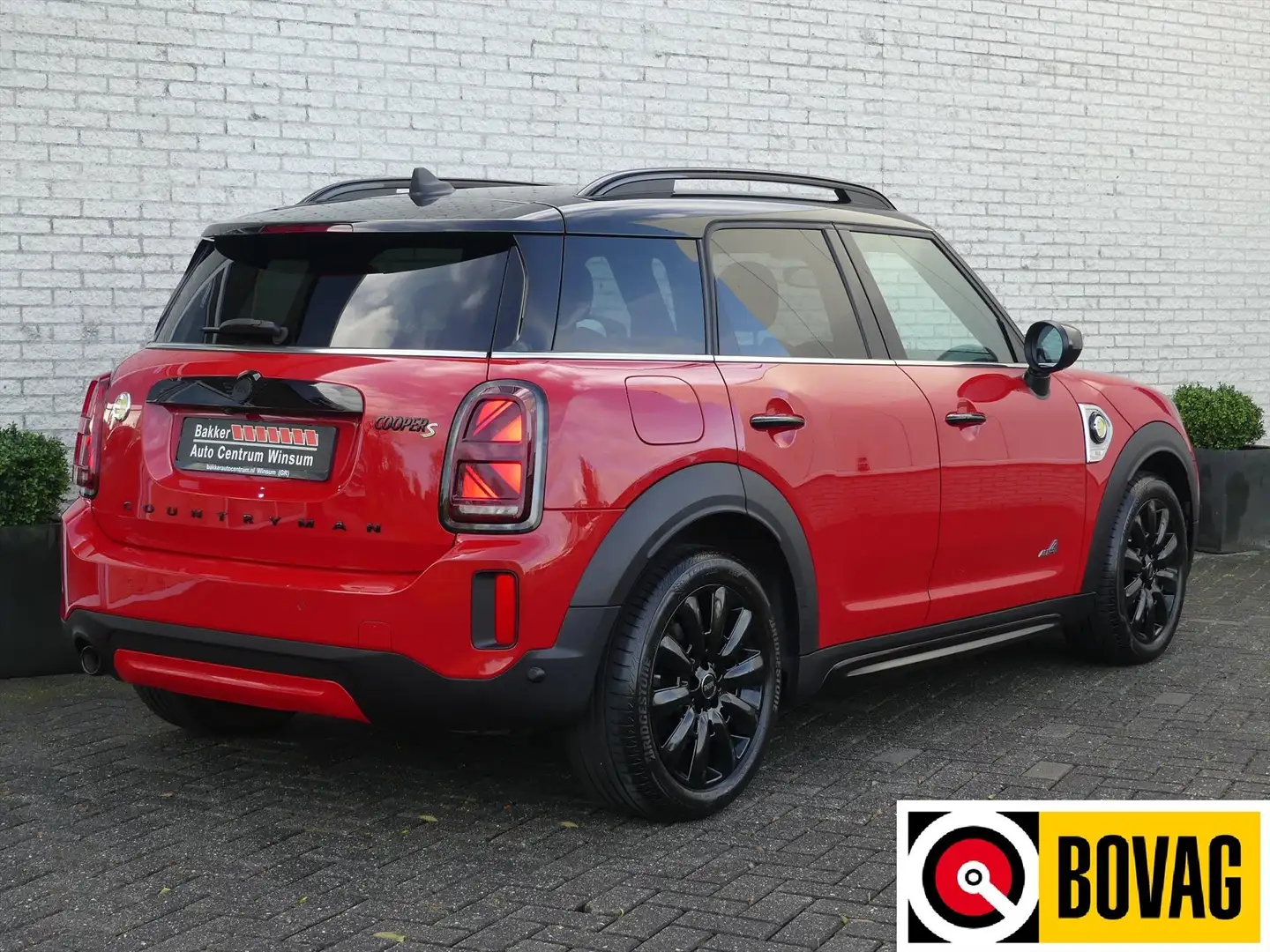 MINI Cooper SE Countryman 1.5 220PK ALL4 PHEV CAMERA/NAVI/CLIMATE/CRUISE/STO Rouge - 2