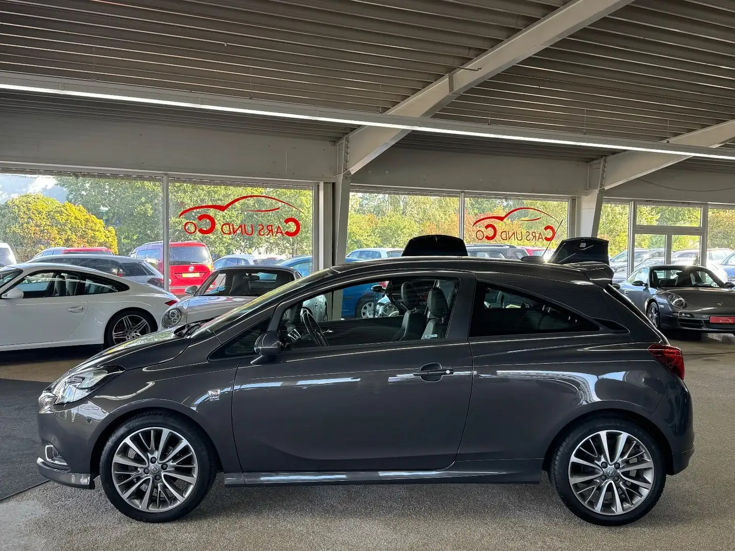 Opel Corsa E OPC-Line ATG *SHZ*CarPlay*PDC*RK*TEM*LHZ Grijs - 2
