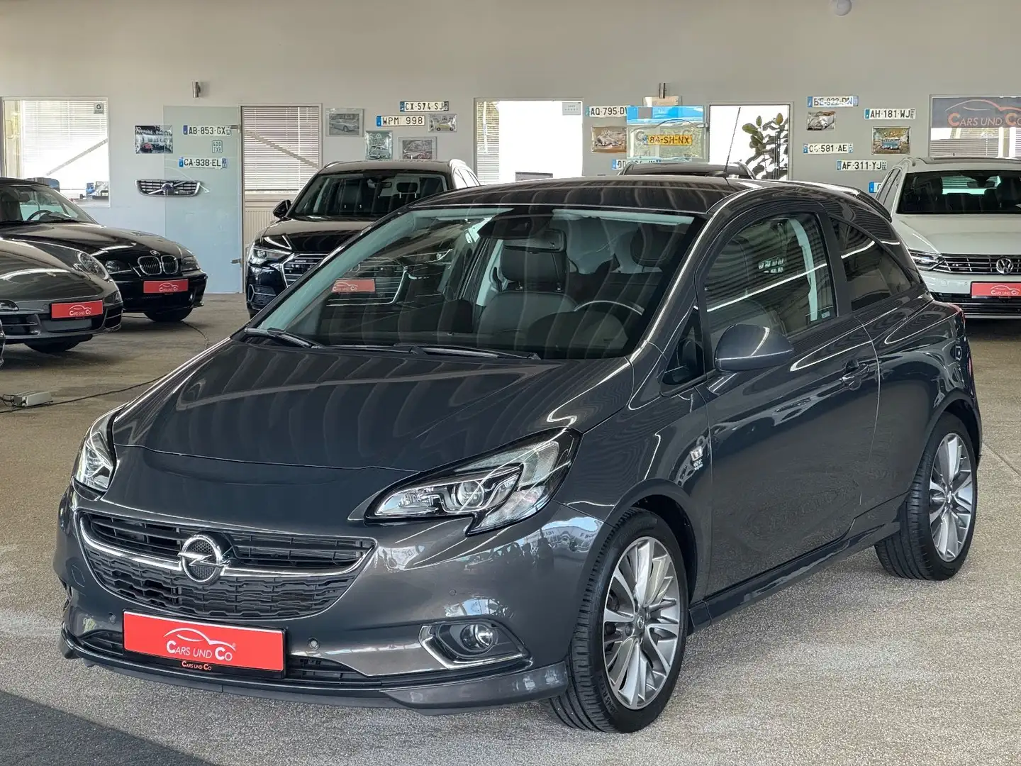 Opel Corsa E OPC-Line ATG *SHZ*CarPlay*PDC*RK*TEM*LHZ Grijs - 1