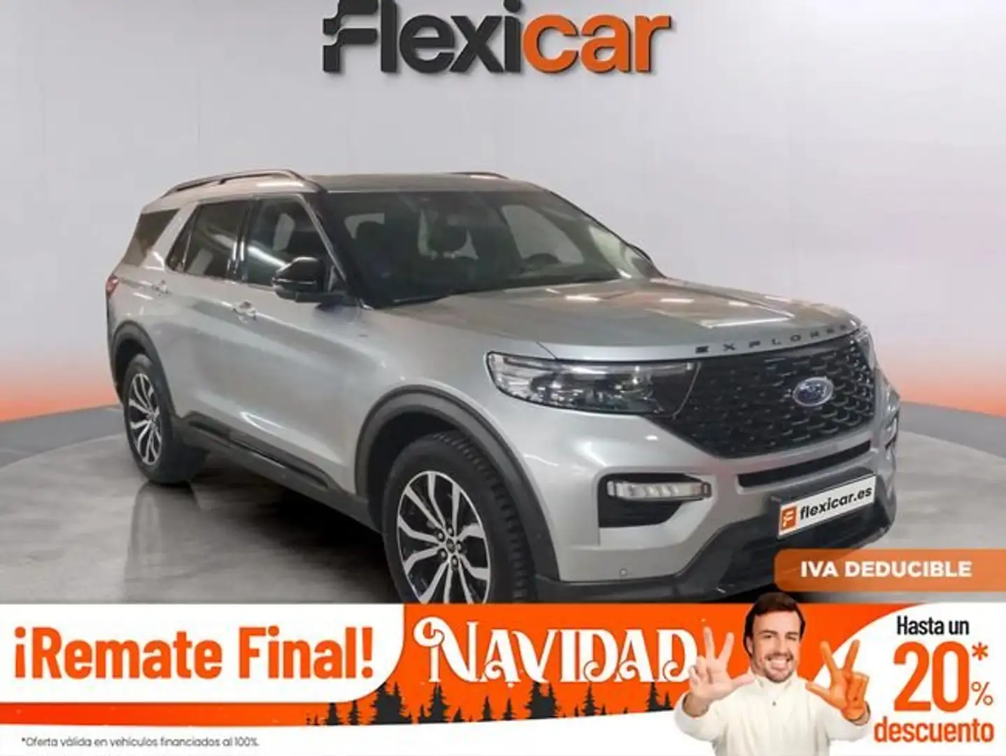 Ford Explorer 3.0 PHEV AWD ST-Line Gris - 1