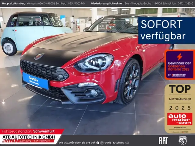 Abarth 124 Spider 1.4 MultiAir Turbo Nr. 624 BOSE Faltdach Navi Lede