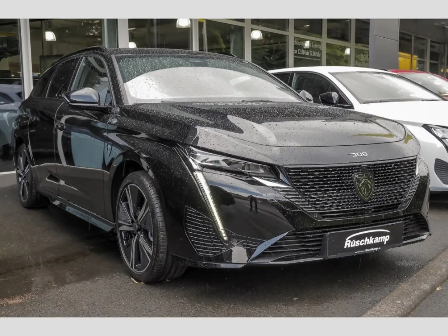 Peugeot 308 SW GT 1.2 Voll-LED 360-Kam ab.AHK Alcantara Navi Schwarz - 2