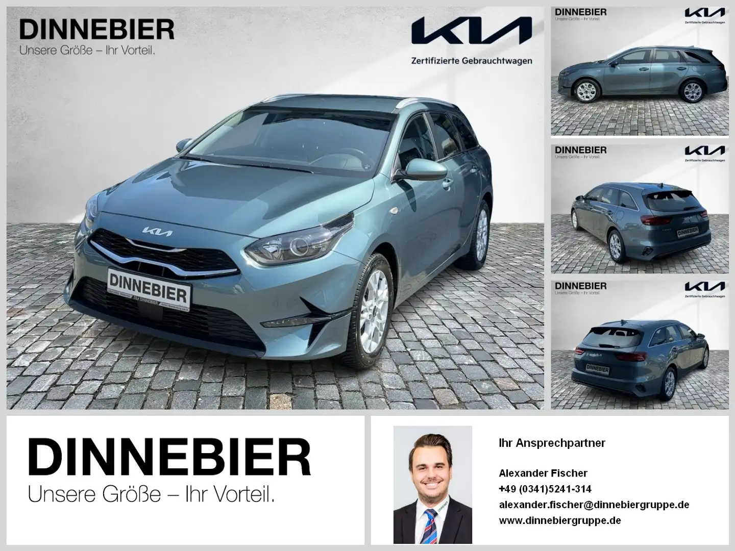 Kia Ceed SW / cee'd SW CEED Sportswagon 1.5T Vision Kamera+Navi+SHZ Grau - 1